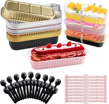Mini Loaf Cake Cases 200Ml