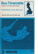 BRISTOL BUS TIMETABLE BOOK