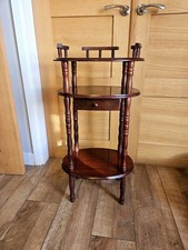 3-Tier Vintage Wooden Stand