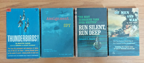 Lot vintage books - 4,
