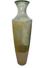 Vintage Large Glass Vase 45cm