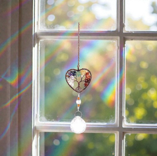 Glass suncatcher crystal - glass,