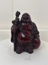 Buddha Statue Laughing Happy Figurine Feng Shui Resin