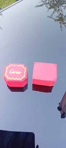Cartier red ring box - cartier,