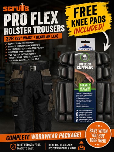 Scruffs pro flex holster work - flex,