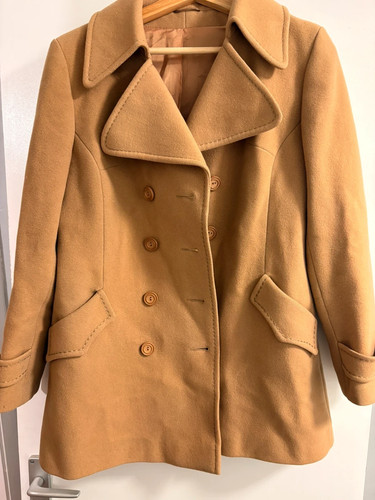 Rare vintage 70s camel wool - vintage,