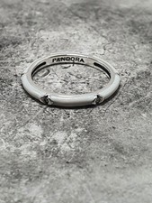 Pandora Stones & Enamel Ring Size 52 Used