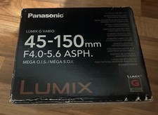 Panasonic H-FS45-150 Lens LUMIX G VARIO 45-150mm F4.0-5.6 ASPH Mega O.I.S. BNIOB