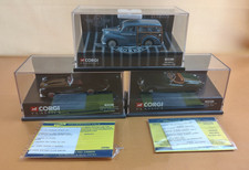 Corgi 03501 - Mercedes 300SL, 02901 - Jaguar XK 120 & 02201 - Morris Traveller