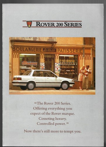 Rover 200 series 1988 - rover, uk