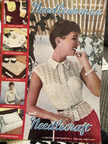 Vintage needlewoman - vintage,