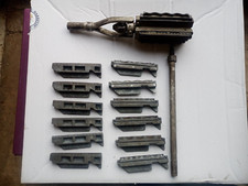 Delapena  hone head and shaft unit with spare stones