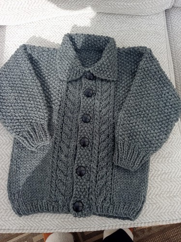 Brand new hand - hand, knitted