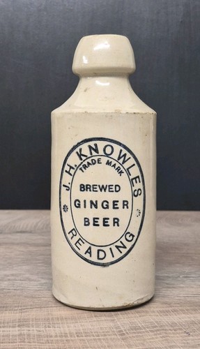 Antique stoneware ginger - antique, beer