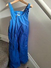 Decathlon 2-3 years blue waterproof snowsuit with adjustable straps