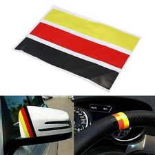 GERMAN GERMANY FLAG Car Stripe Decal DIY Exterior Sticker Decor Accessories