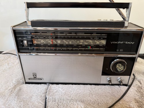 Classic vintage grundig yacht - vintage,