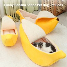 Banana Cat Bed House For