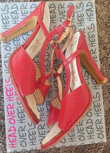 Vintage 80s pretty - , red