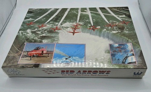 Vintage red arrows jigsaw - vintage,
