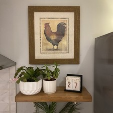 Framed Rooster Prints –