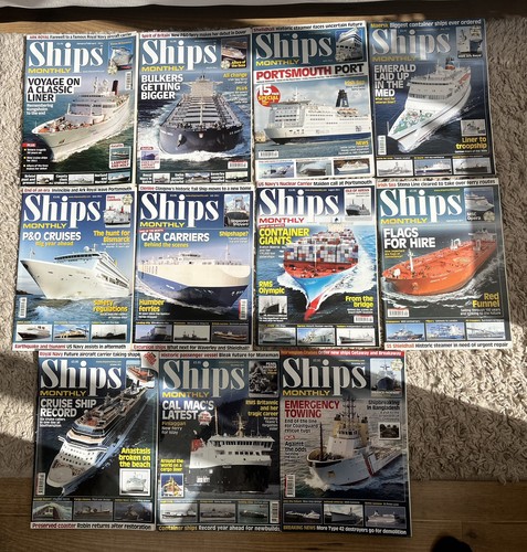 Ships monthly magazines - monthly,