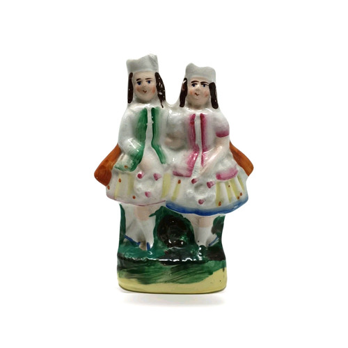 Antique staffordshire flatback - antique,