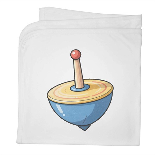 Spinning top baby blanket - top',