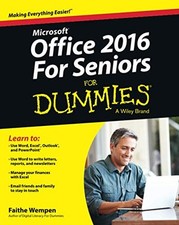 Office 2016 For Seniors For Dummies ..., Wempen, Faithe