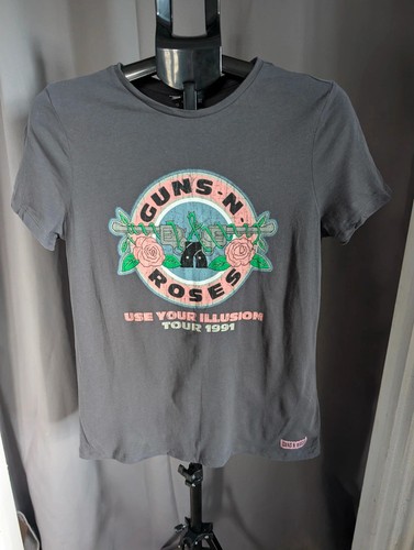 Guns roses shirt 12 grey - t,