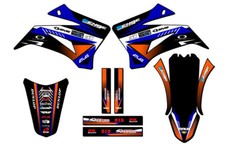 2008-2025 TTR 125 SURGE Blue Senge Graphics Kit Compatible with Yamaha