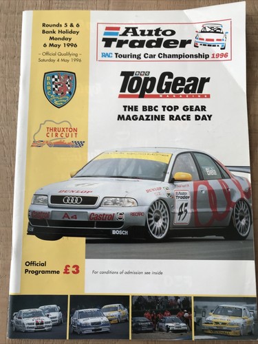 Programme thruxton may 1996 - 6,