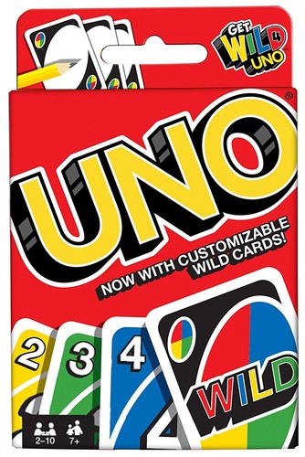 Mattel uno card game for - mattel, 7y+