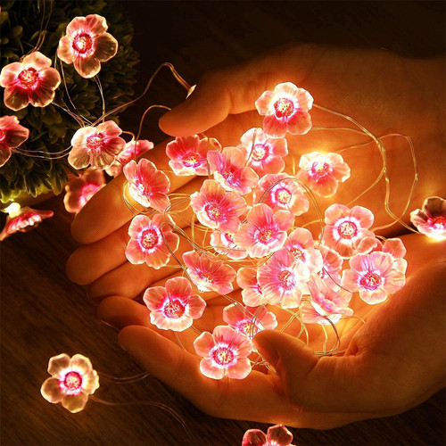 Flower string lights fairy - string,