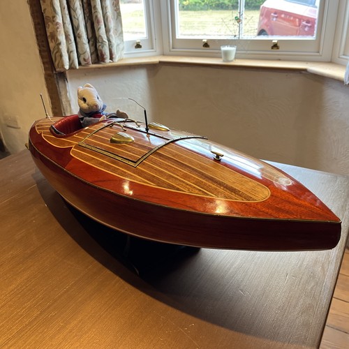 Hydroplane wooden - rc,