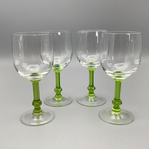 Vintage set green stem - vintage, of