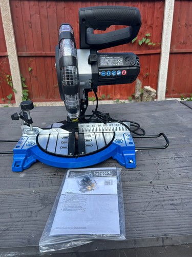 Scheppach mitre saw hm210l - 8",