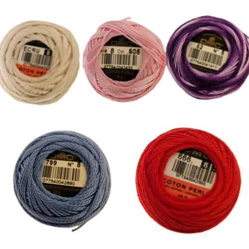 Dmc cotton perle thread bundle - perle,