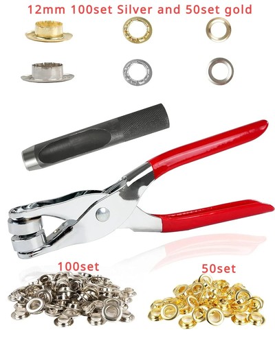 Steel eyelet pliers hole punch - pliers,