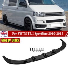 GLOSS BLACK FRONT BUMPER LOWER