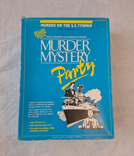 University games murder - university,