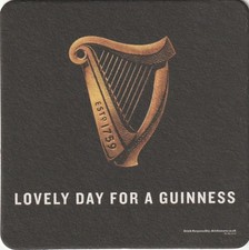 Beer mat guinness lovely - beer,