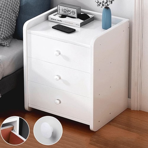 White drawer bedside - 3,