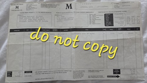 Reg kray purchase order - kray,