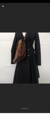 Ladies leather satchel bag - leather,