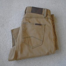Fynch Hatton Tansania Chinos Beige Tan W32 32" L30 30" Men's Free UK P+P