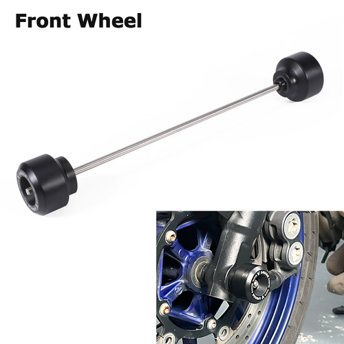 Front wheel fork axle slider - front,