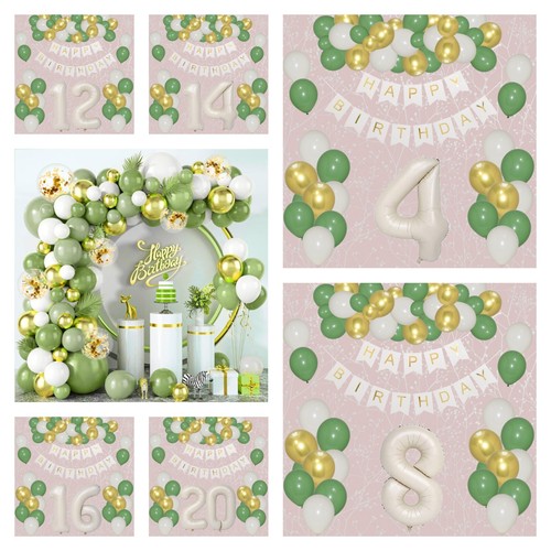 Happy birthday balloons olive - happy,