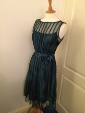 Sandra Darren teal dress uk