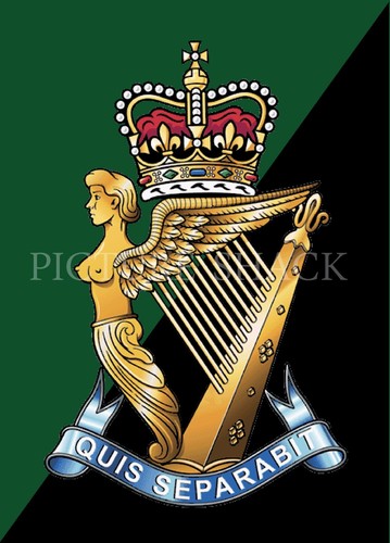 Royal ulster rifles cap badge - royal,